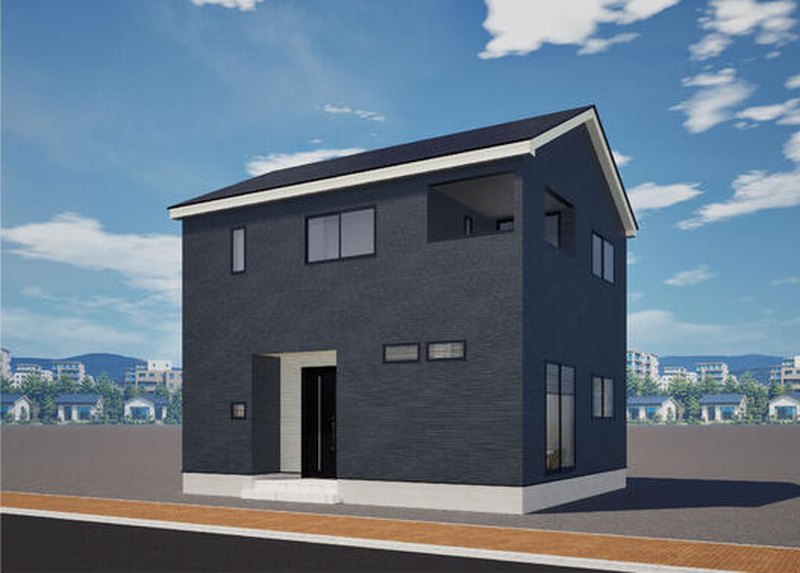 坂井市丸岡町上田町の新築戸建の完成予想図