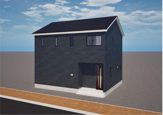 福井市照手4丁目の新築戸建の完成予想図