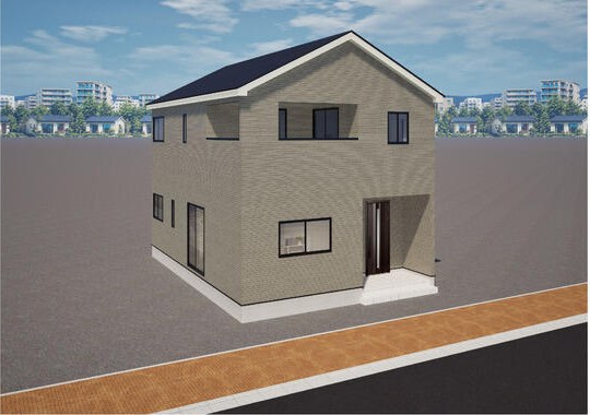 坂井市三国町三国東3丁目の新築戸建の完成予想図