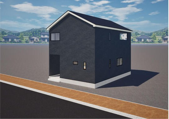 坂井市三国町三国東3丁目の新築戸建の完成予想図