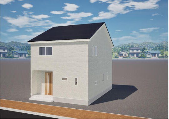 丹生郡越前町東内郡4丁目の新築戸建の完成予想図